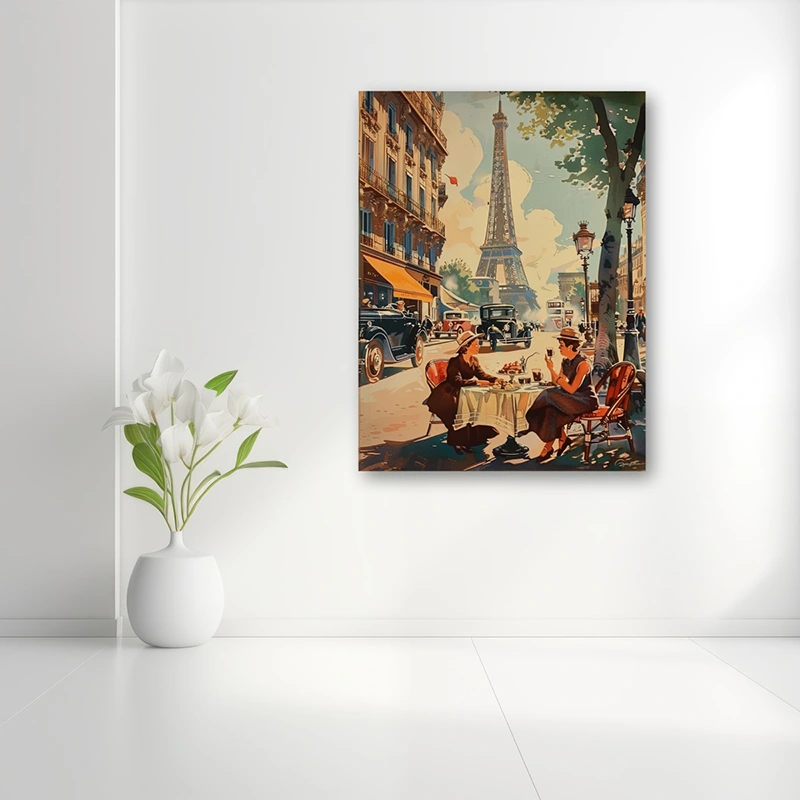 A_vintage_poster_of_a_charming_Parisian_caf_9f7d60d9-e49b-4bed-9589-bb843aadacf8_0.webp